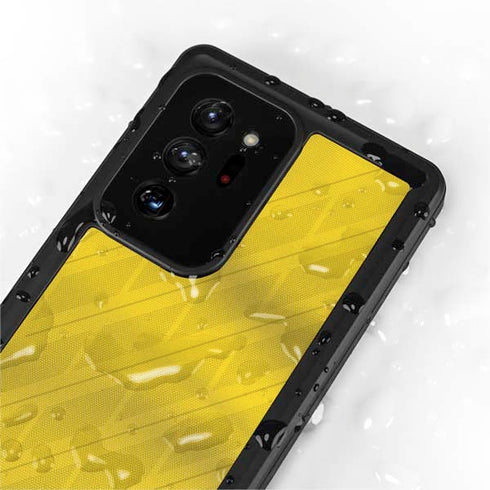 Sweden Soccer Flag Galaxy Note20 Ultra 5G Waterproof Case